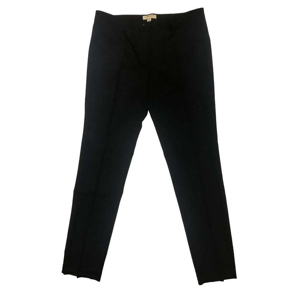 Burberry London Trousers Women’s 12 Wool Tapered Non-Hemmed Stretch Portugal NEW